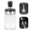 Honey Jar With Spoon Clear Portable Kitchen Storage Bottle 3