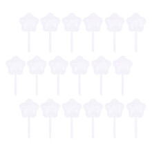 50Pcs 4Ml Star Dropper Plastic Cake Jam Pipettes For Cake Room