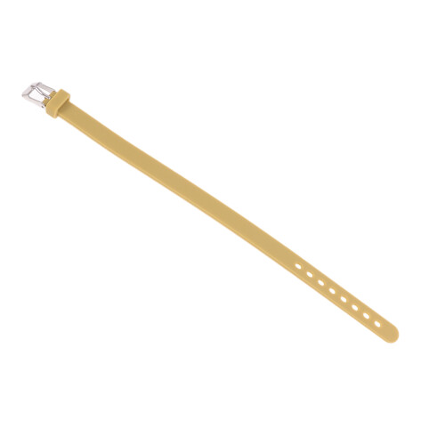 Solid Color Brown Silicone Wristband For Kids