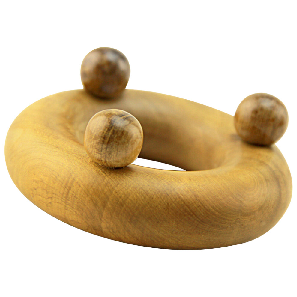 Aboofan Sturdy Wooden Neck Shoulder Massager Handheld Fatigue Relief