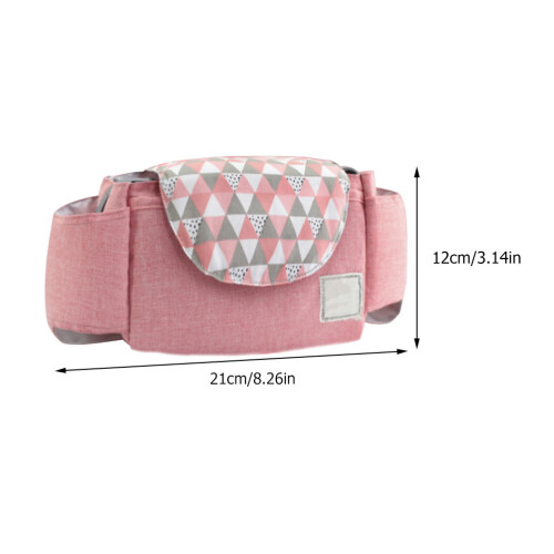 1 Pc Durable Pushchair Storage Bag Pram Pouch Stroller Organizer 1