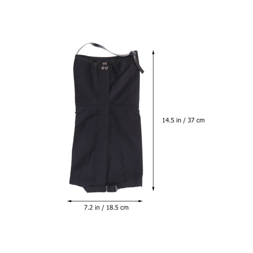 Low Gaiters Snow Ankle Covers For Use Size M Black 1