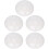5Pcs 6-Grid Transparent Plastic Food Storage Boxes With Cover 1