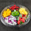 5Pcs 6-Grid Transparent Plastic Food Storage Boxes With Cover 3