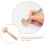 8pcs wooden ink roller set for printmaking carving painting projects 7