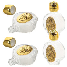 4Pcs Portable Refillable Holy Water Bottles For Baptism Weddings Travel