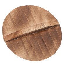 Wooden Mini Pot Lid for Dollhouse Kitchen Miniature Decor