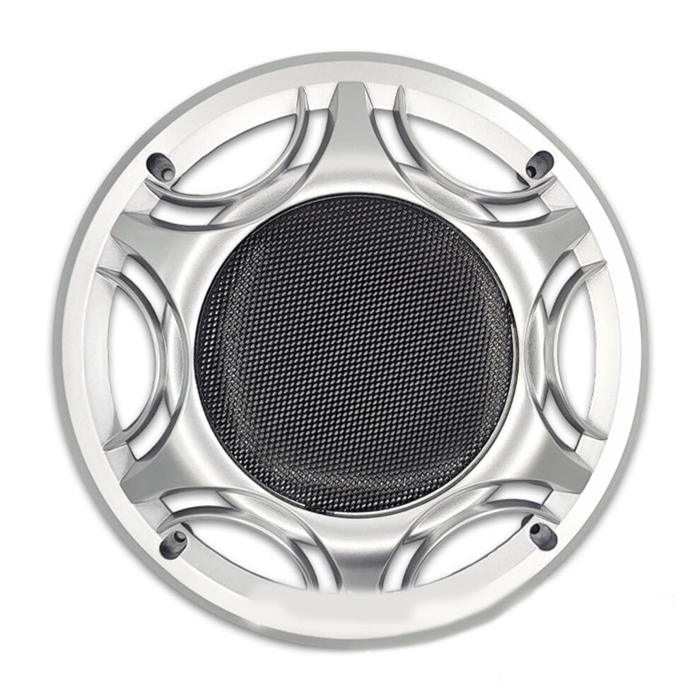 Car Grille Protector 8-Inch Ceiling Grill Mesh Enclosure Net Subwoofer Grill Guard Silver 9393856184682