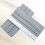 2Pcs Set Car Window Film Plastic Auto Squeegee Decal Tool Grey 10