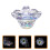 2Pcs Clear Glass Dappen Dish Cups For Nail Art Acrylic 10