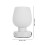 1 Set Portable Touch Sensor Color Changing E26 Bedside Lamp Plug 2