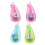 4Pcs Printing Correction Tape For Students School Use Random Color 11