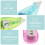 4Pcs Printing Correction Tape For Students School Use Random Color 7