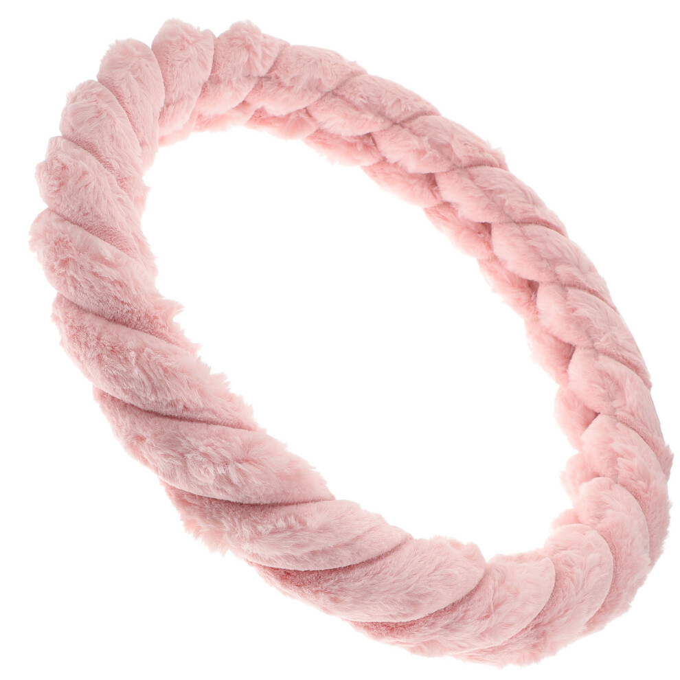 Car Steering Wheel Cover Winter Warm Plush Vehicle Protector 3354132085082