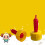 10Pcs Multi-Color Sheep & Cattle Teat Feed Bottles Rubber Screw-on 9