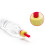 10Pcs Multi-Color Sheep & Cattle Teat Feed Bottles Rubber Screw-on 4