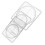 One Set Student Math Function Drawing Stencil Multi Functional Ruler 6