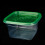 10Pcs Disposable Square Crisper Box With Cover For Store, Restaurant, Home 11