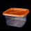 10Pcs Disposable Square Crisper Box With Cover For Store, Restaurant, Home 7