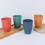 4Pcs Assorted Color Plastic Mouthwash Cups for Bathroom and Dormitory 8
