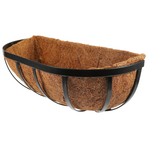 Railing Planter Box Wall Mounted Hanging Basket For Outdoor Plants