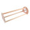 1Pc Pet Parrot Standing Rack Wooden Bird Mirror Stand 7