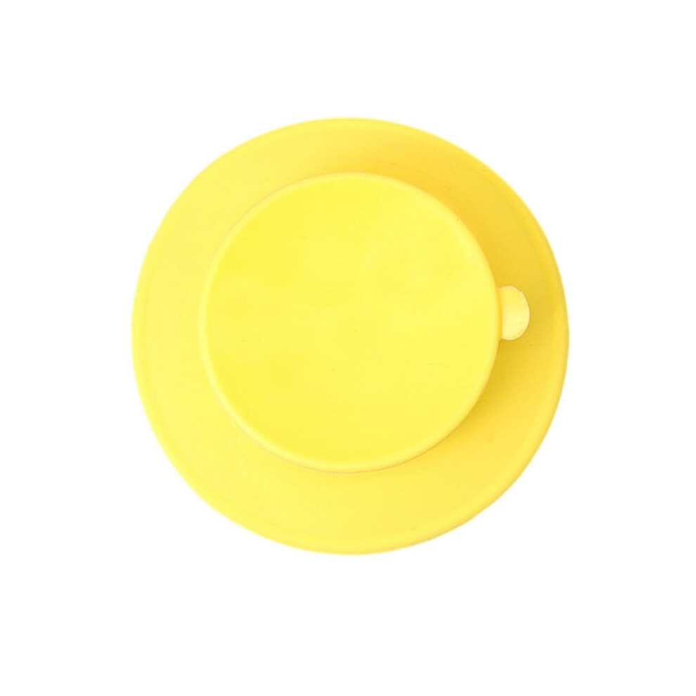 Baby Cutlery Bowls Silicone Suction Bowl Base With Suction Pad 10 Pack Strong Hold Spill Prevention Random Colors