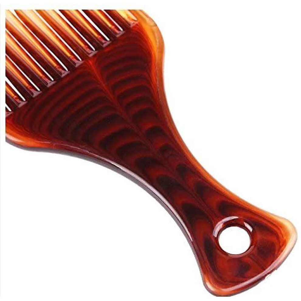 Afro Hair Comb Anti-Static Wide Teeth Scalp Massage Durable Plastic Design