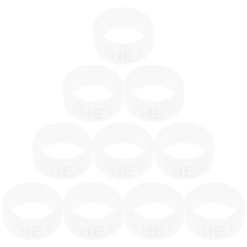 10Pcs Drumstick Rings For Practice Luminous Tips