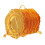 1Set Schickes Goldenes Serviertablett Mit Für Snacks 1