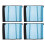 4Pcs Boots Mesh Leg Protection 3