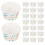 100pcs disposable paper cups for camping ice cream desserts 1