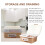 1Pc Plastic Milk Bottle Draining Box Kitchen Storage Rack 4