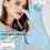 1 Pair Durable UV Protection Breathable Ice Silk Cooling Arm Sleeves 6