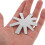 French Manicure Tip Tool Stainless Steel Reusable Nail Art Template 6