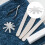 French Manicure Tip Tool Stainless Steel Reusable Nail Art Template 9
