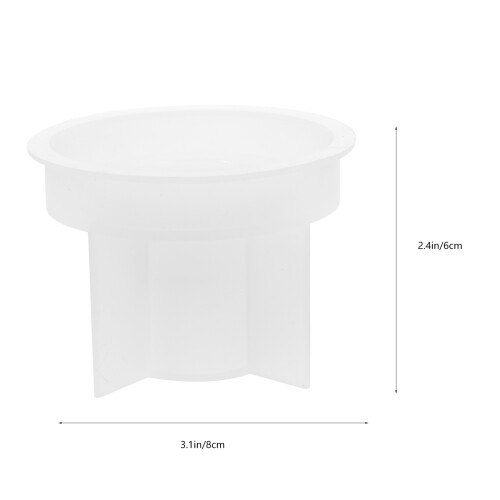 2St Decoratieve DIY Siliconen Mal Voor Kaarsen 1