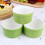 5Pcs Ceramic Baking Bowl High Temp Resistant With Wicker Handle Green 8