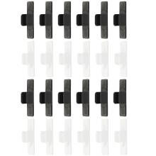 24St Adhesive Penclips Voor Whiteboard En Schrijfgerei Houder