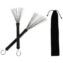 1 Set Of Portable Drum Brushes Drum Wire Sticks Brushes For Jazz Drums