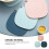 1Set Siliconen Placemat Antislip Warmte-Isolerende Tafelmatten Assorti 10