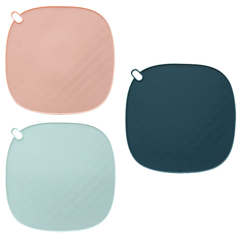 1Set Siliconen Placemat Antislip Warmte-Isolerende Tafelmatten Assorti