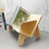 Wooden Desktop Storage Rack Sloping Book Shelf Stationery Holder 4