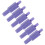 6Pcs Backflow Adapter Pipe Connector For Electric Breast Pump Purple 11