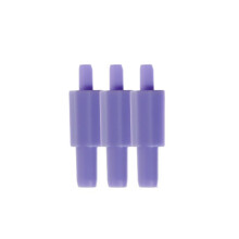 6Pcs Backflow Adapter Pipe Connector For Electric Breast Pump Purple