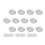 18 Pcs Socket Cover French Style Outlet Childproofing Plug 1