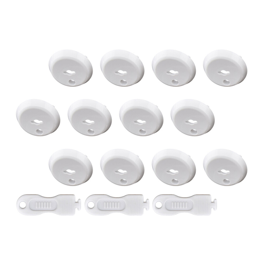 18 Pcs Socket Cover French Style Outlet Childproofing Plug Inoomp