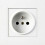 18 Pcs Socket Cover French Style Outlet Childproofing Plug 3