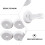 18 Pcs Socket Cover French Style Outlet Childproofing Plug 11
