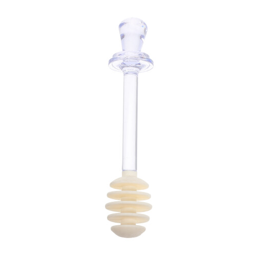 1Pc Honey Stir Mixing Handle Jar Stirrer Practical Dipper 2